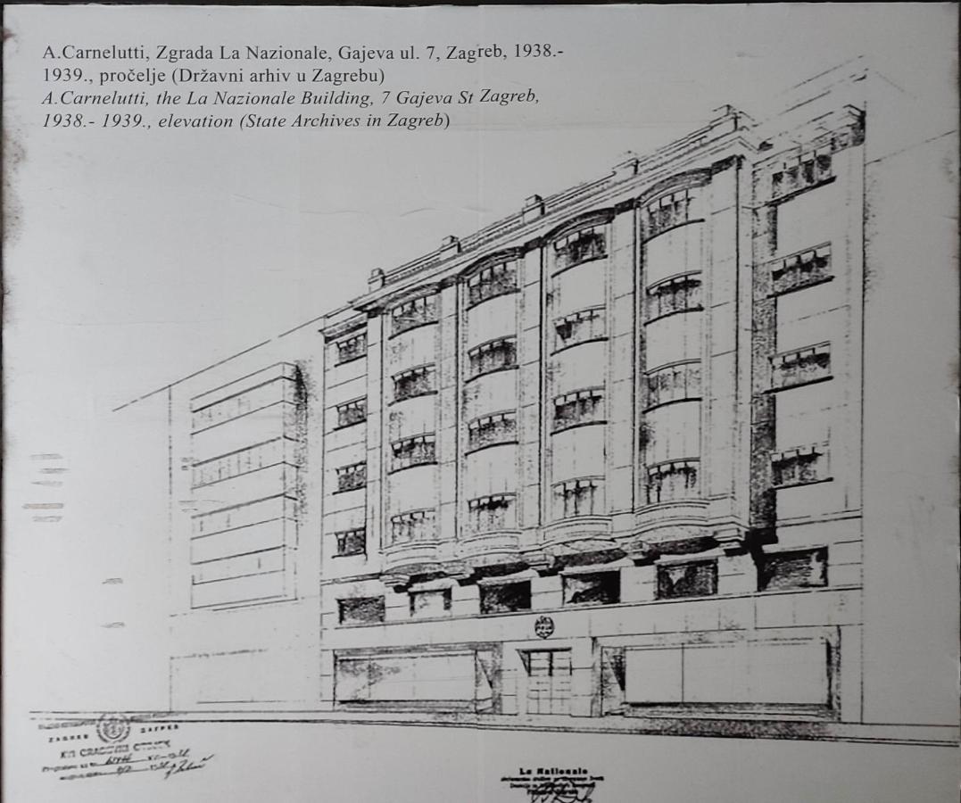 Studio Apartman Leon, Gajeva 7 Zagreb Exterior photo